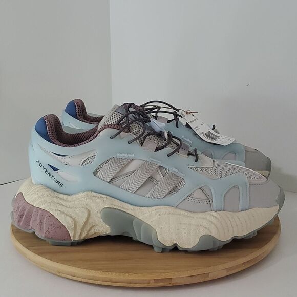 Adidas Roverend Adventure Shoes Crystal White Aluminum Men's Size 9.5 NWT - Picture 1 of 14